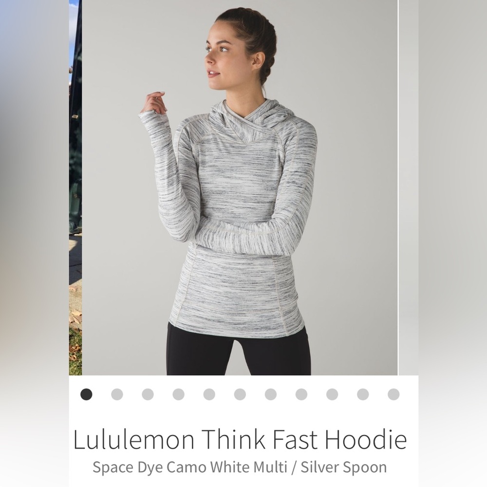 NWOT Lululemon Think Fast Hoodie